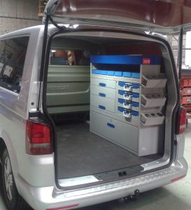 Inrichting bedrijfswagen