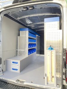 Ford transit bedrijfswageninrichting