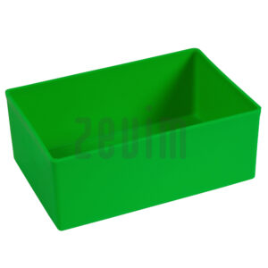 Kunststoffschale grün 108 x 162 x 63 mm