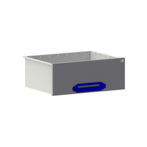 Lade HD B0447xD360xH175 mm grau/blau
