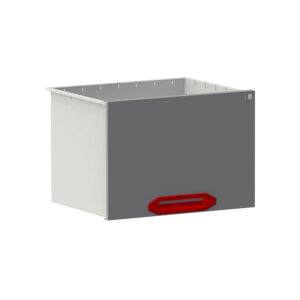 Lade HD B0447xT360xH315 mm grau/rot